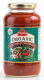 Organic portabello mushroom sauce